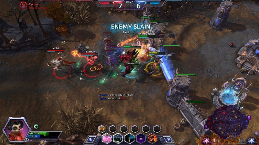 Heroes of the Storm gameplay