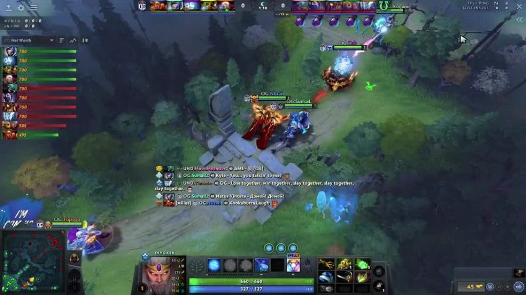 DOTA 2 gameplay